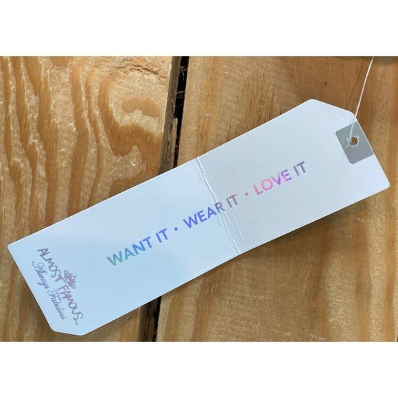 NWT Almost Famous Ruched Mini Dress Size Small Beige Sleeveless Chain Strap - Picture 4 of 9